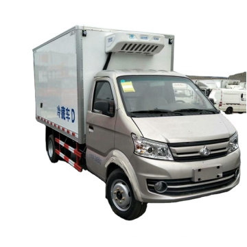 high quality 116 hp 1.5 ton load mini refrigerator truck